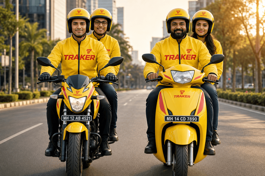 Traker Rider Traker App – One Platform for Rides, Deliveries & Local Mobility