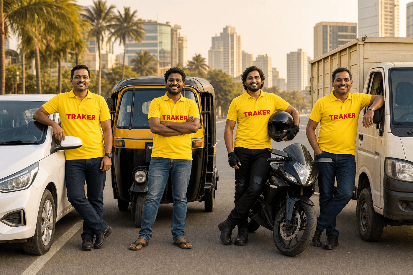 Traker Rider Download Traker App | Book Rides, Send Deliveries, and Track in Real Time